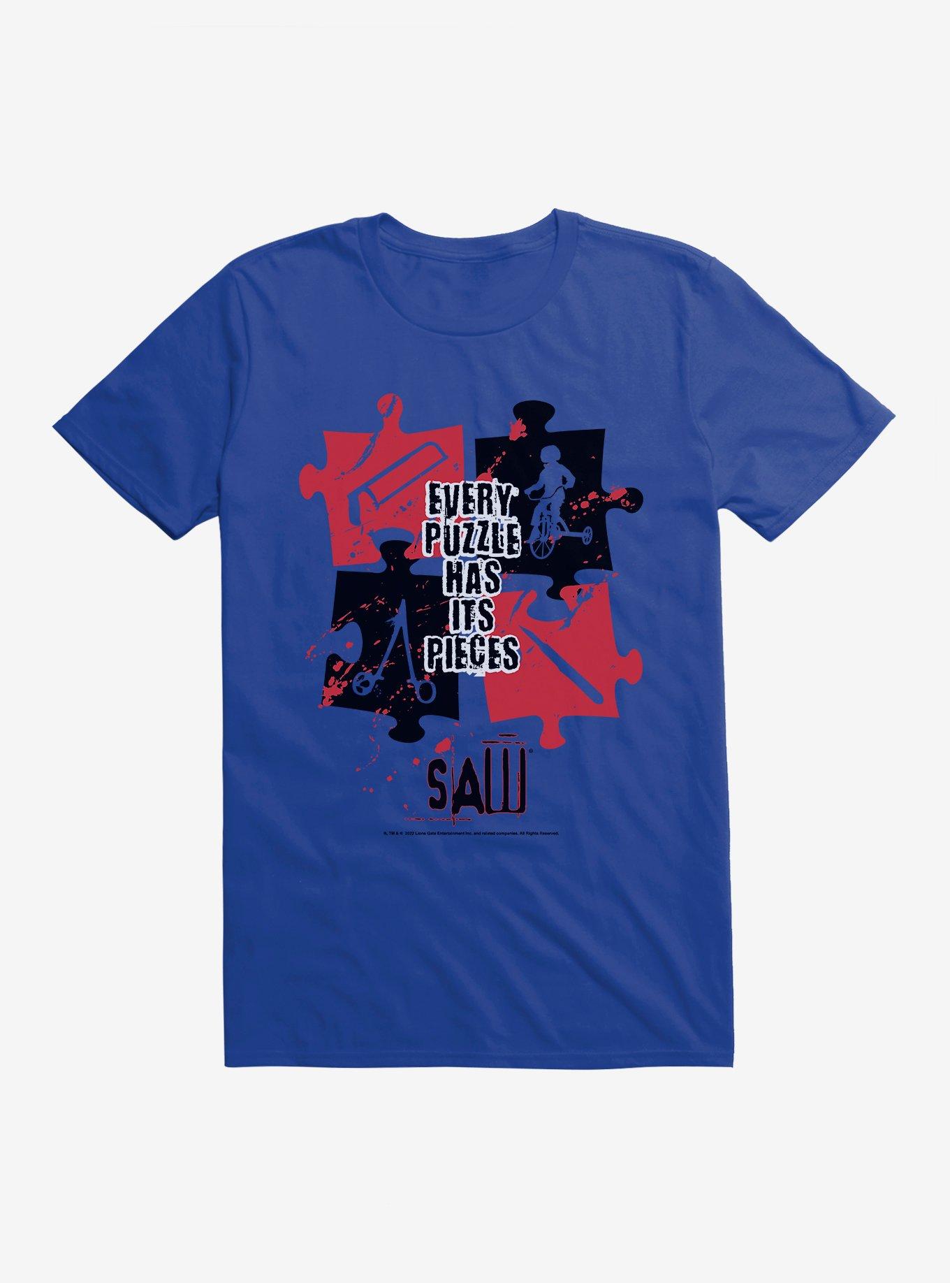 Saw Puzzle Pieces T-Shirt