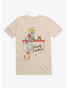 Howdy Pardner Skeleton Frog T-Shirt, , hi-res