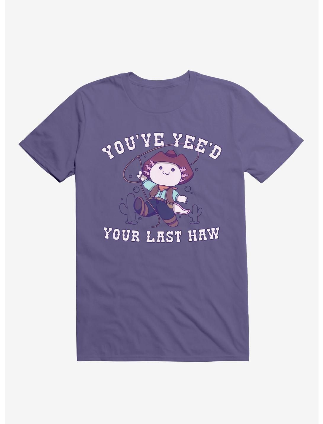 Axolotl Yee'd Last Haw T-Shirt, PURPLE, hi-res