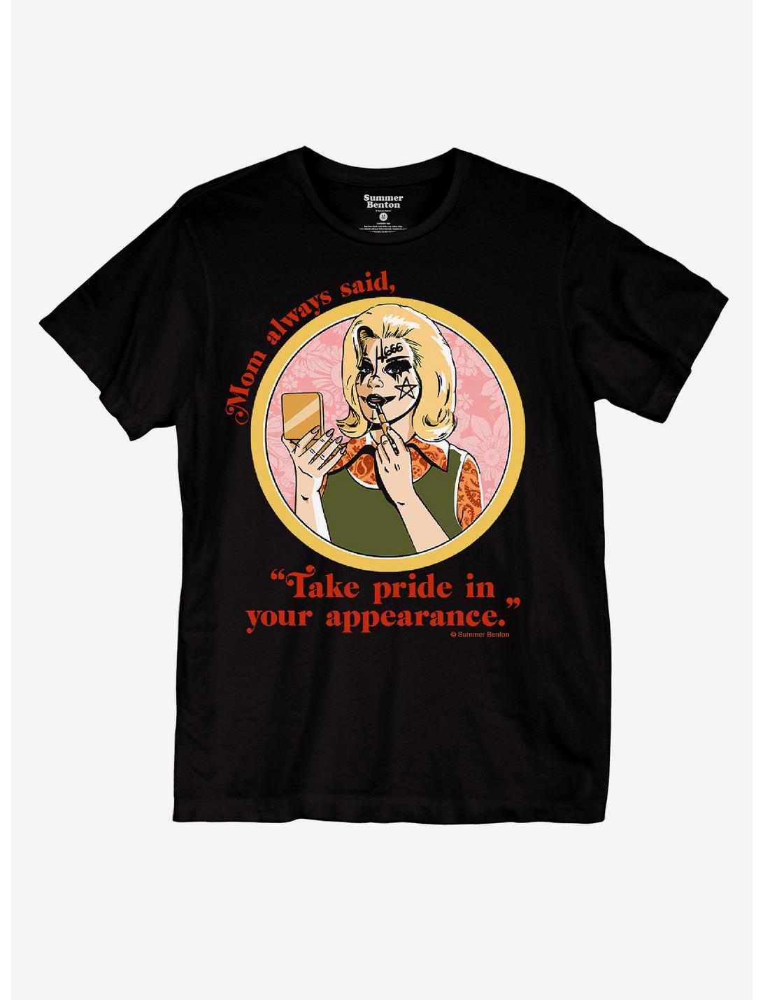 Take Pride T-Shirt By Summer Benton, BLACK, hi-res