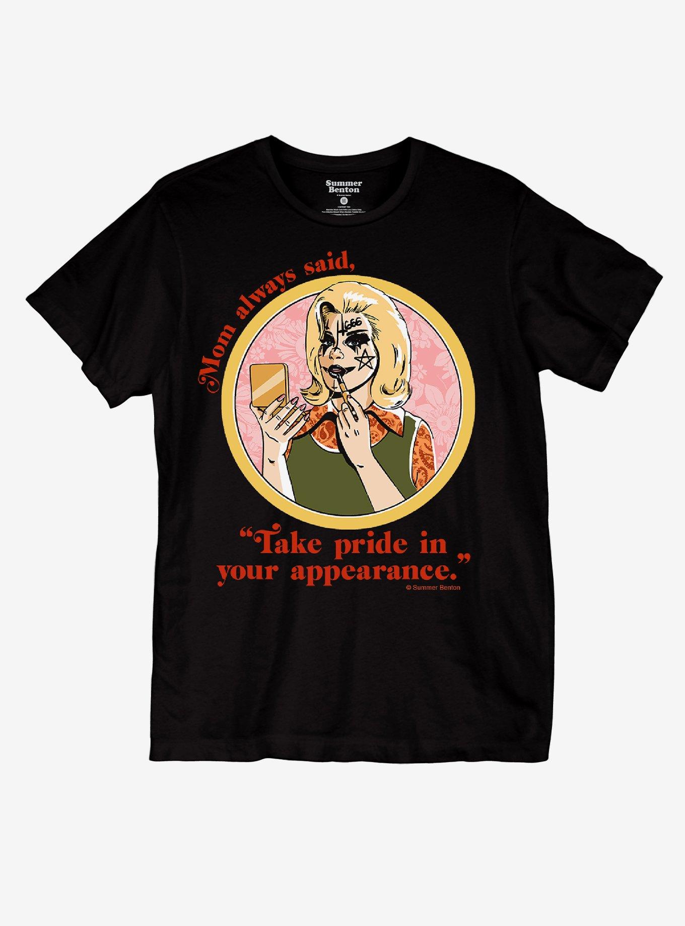 Take Pride T-Shirt By Summer Benton, BLACK, hi-res