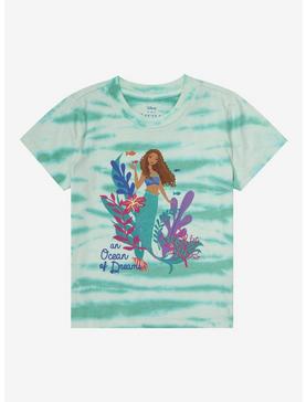 Disney The Little Mermaid Ariel Tie-Dye Toddler T-Shirt - BoxLunch Exclusive, , hi-res