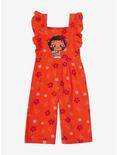 Disney Moana Baby Moana Toddler Ruffle Romper - BoxLunch Exclusive, RED, hi-res
