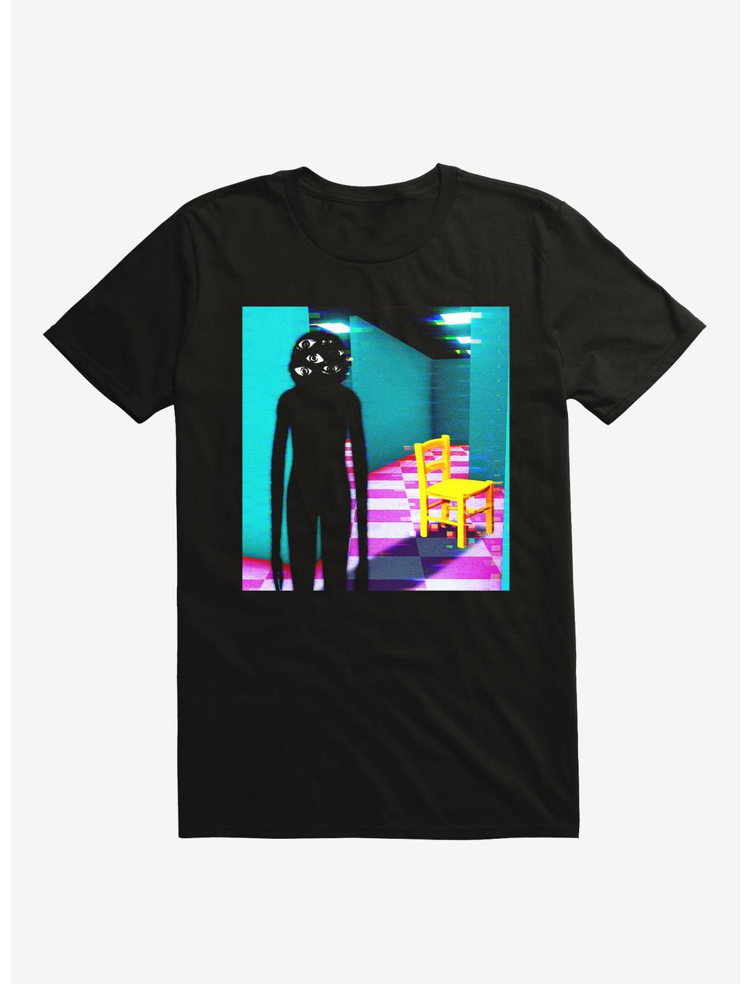 Liminal Space Figure T-Shirt, BLACK, hi-res