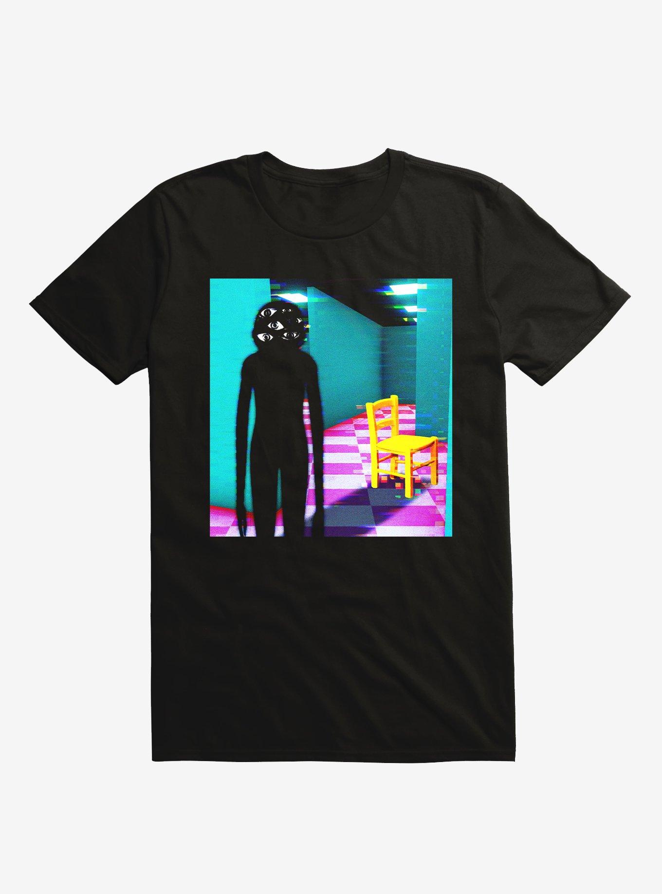 Liminal Space Figure T-Shirt, BLACK, hi-res