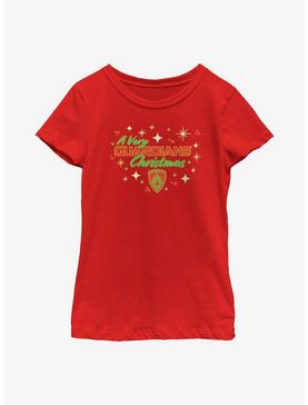 Marvel Guardians of the Galaxy Holiday Special A Very Guardians Christmas Youth Girls T-Shirt, , hi-res