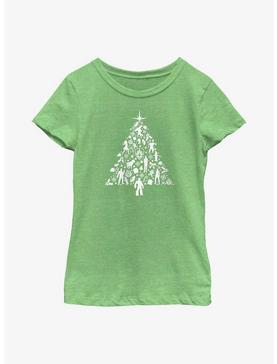 Marvel Guardians of the Galaxy Holiday Special Holiday Tree Youth Girls T-Shirt, , hi-res