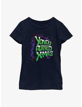 Marvel Guardians of the Galaxy Holiday Special Yondu Ruined Christmas Youth Girls T-Shirt, , hi-res