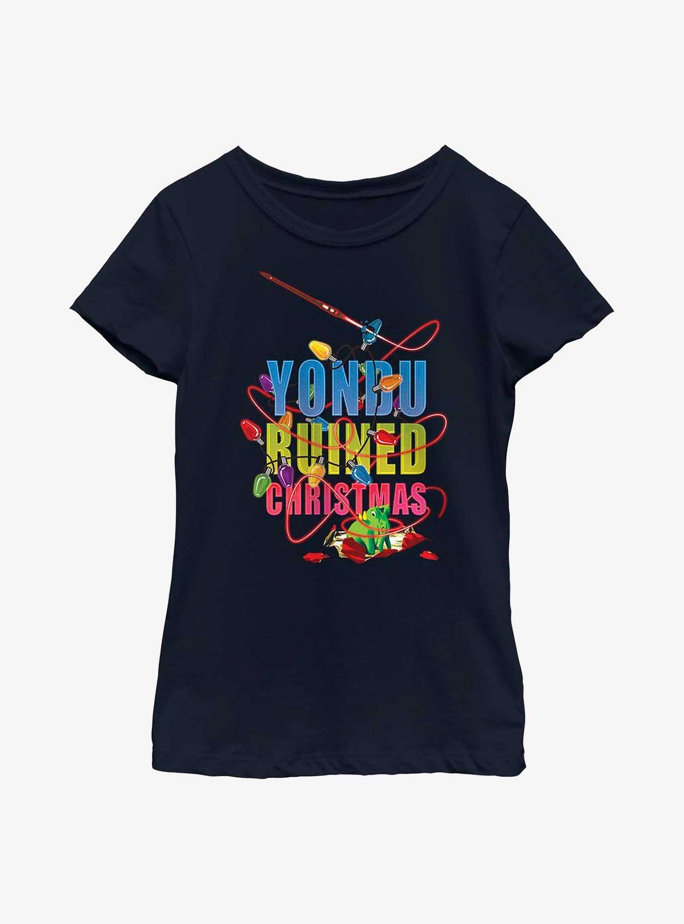 Marvel Guardians of the Galaxy Holiday Special Yondu Ruined Christmas Youth Girls T-Shirt