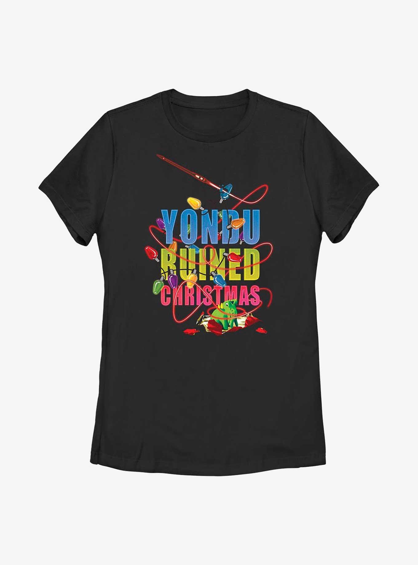 Marvel Guardians of the Galaxy Holiday Special Yondu Ruined Christmas Womens T-Shirt