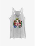 Marvel Guardians of the Galaxy Holiday Special Seasons Grootings Womens Tank Top, WHITE HTR, hi-res