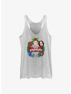 Marvel Guardians of the Galaxy Holiday Special Seasons Grootings Womens Tank Top, , hi-res
