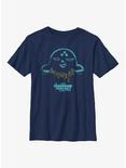 Marvel Guardians of the Galaxy Holiday Special Alien Text Youth T-Shirt, NAVY, hi-res