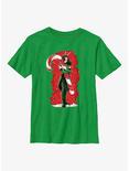 Marvel Guardians of the Galaxy Holiday Special Mantis Candy Cane Hug Youth T-Shirt, KELLY, hi-res