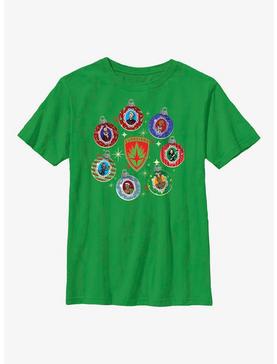 Marvel Guardians of the Galaxy Holiday Special Holiday Ornaments Youth T-Shirt, , hi-res