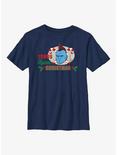 Marvel Guardians of the Galaxy Holiday Special Yondu Ruined Christmas Youth T-Shirt, NAVY, hi-res