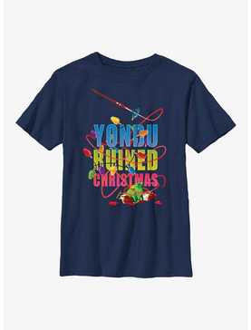 Marvel Guardians of the Galaxy Holiday Special Yondu Ruined Christmas Youth T-Shirt, , hi-res