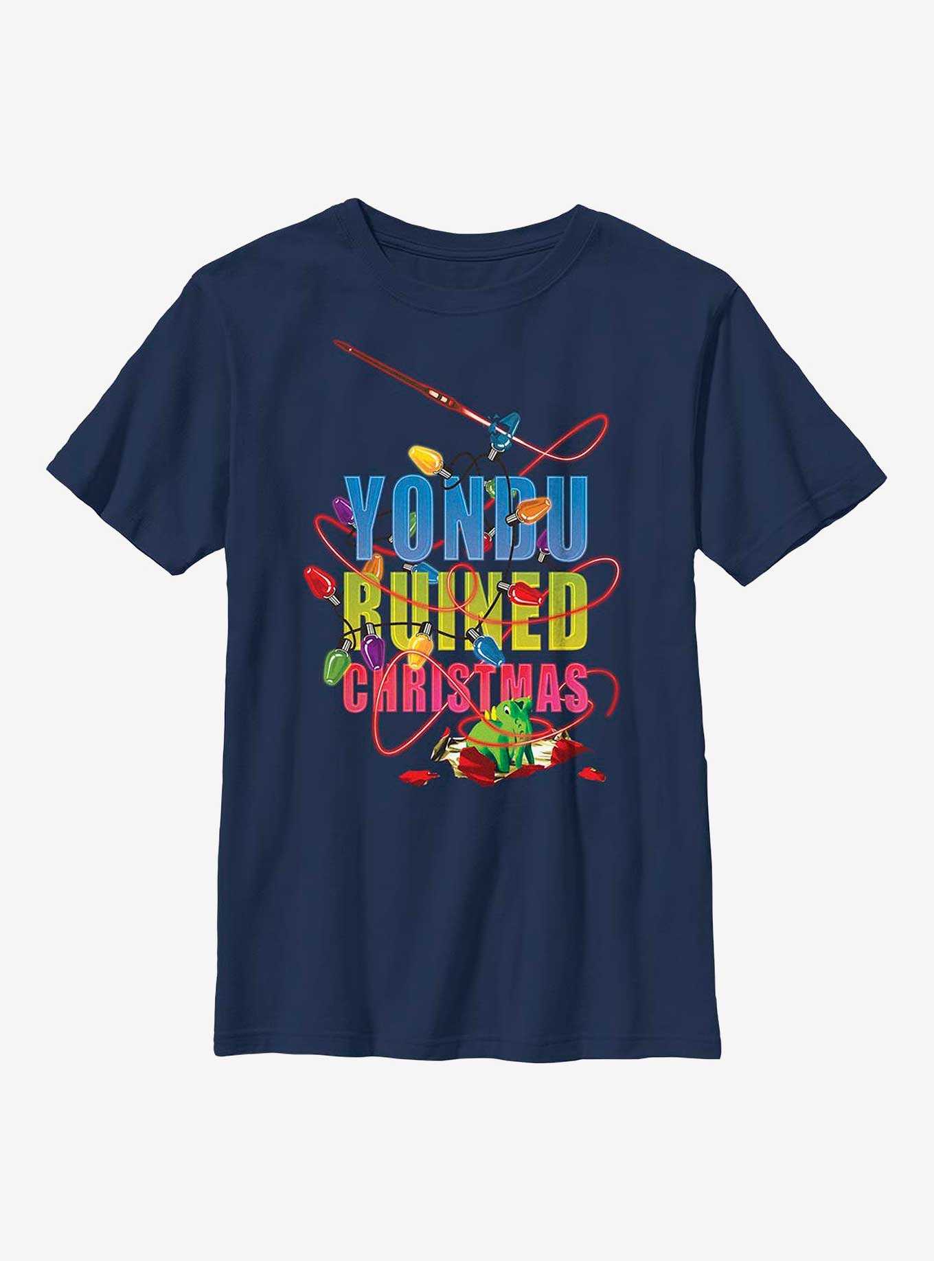 Marvel Guardians of the Galaxy Holiday Special Yondu Ruined Christmas Youth T-Shirt, , hi-res