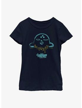 Marvel Guardians of the Galaxy Holiday Special Alien Text Youth Girls T-Shirt, , hi-res