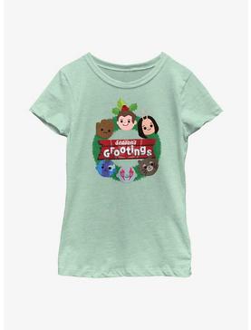 Marvel Guardians of the Galaxy Holiday Special Seasons Grootings Youth Girls T-Shirt, , hi-res