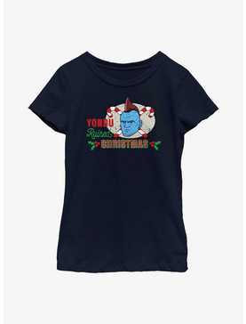 Marvel Guardians of the Galaxy Holiday Special Yondu Ruined Christmas Youth Girls T-Shirt, , hi-res