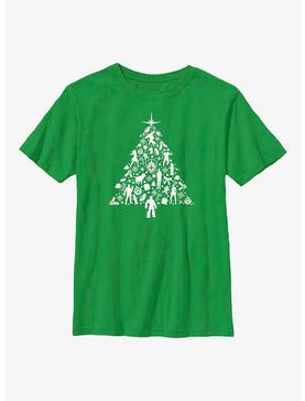 Marvel Guardians of the Galaxy Holiday Special Holiday Tree Youth T-Shirt, , hi-res