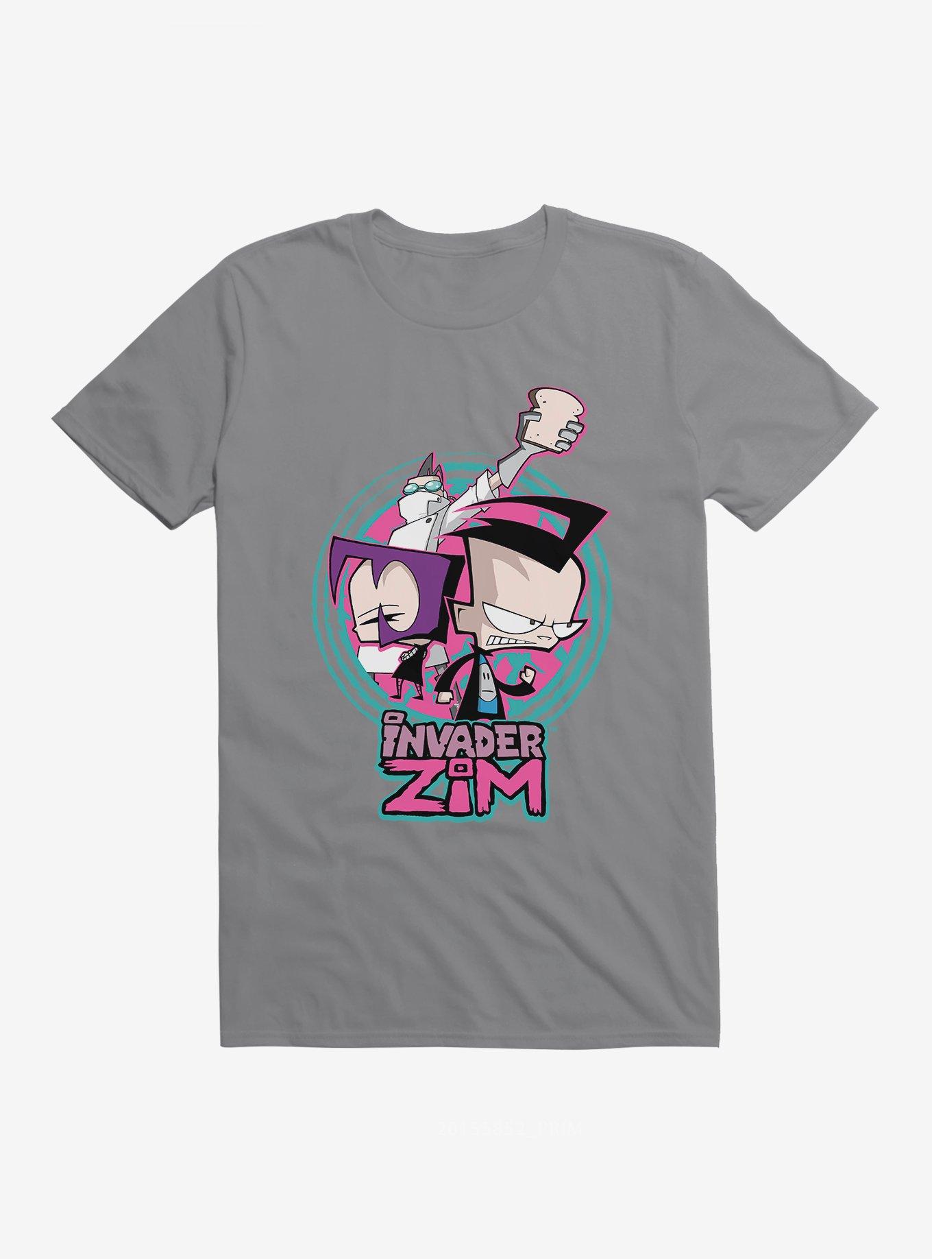 Invader Zim Gaz, Dib & Professor Membrane T-Shirt | Hot Topic