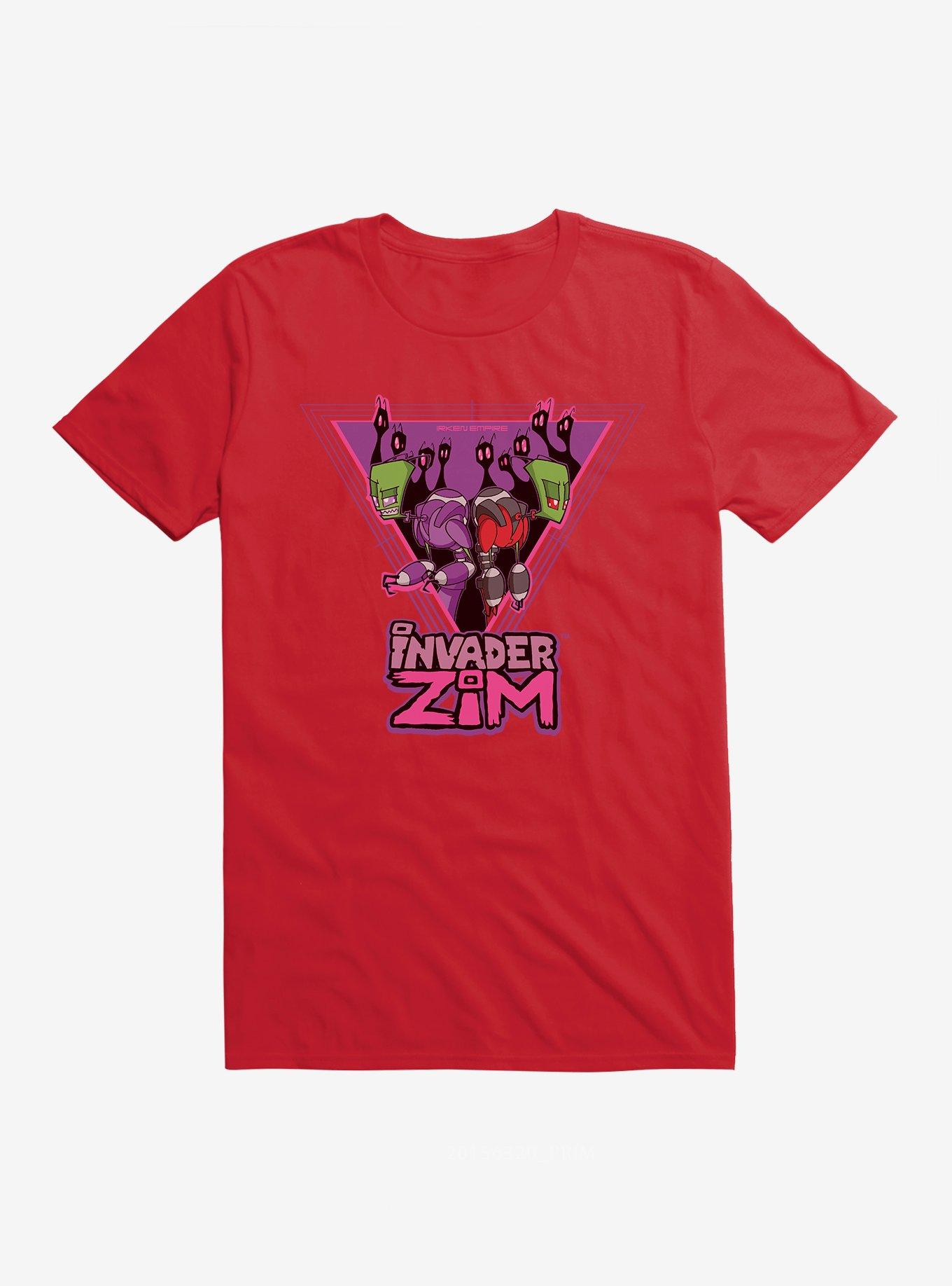 Invader Zim The Almighty Tallest T-Shirt, RED, hi-res