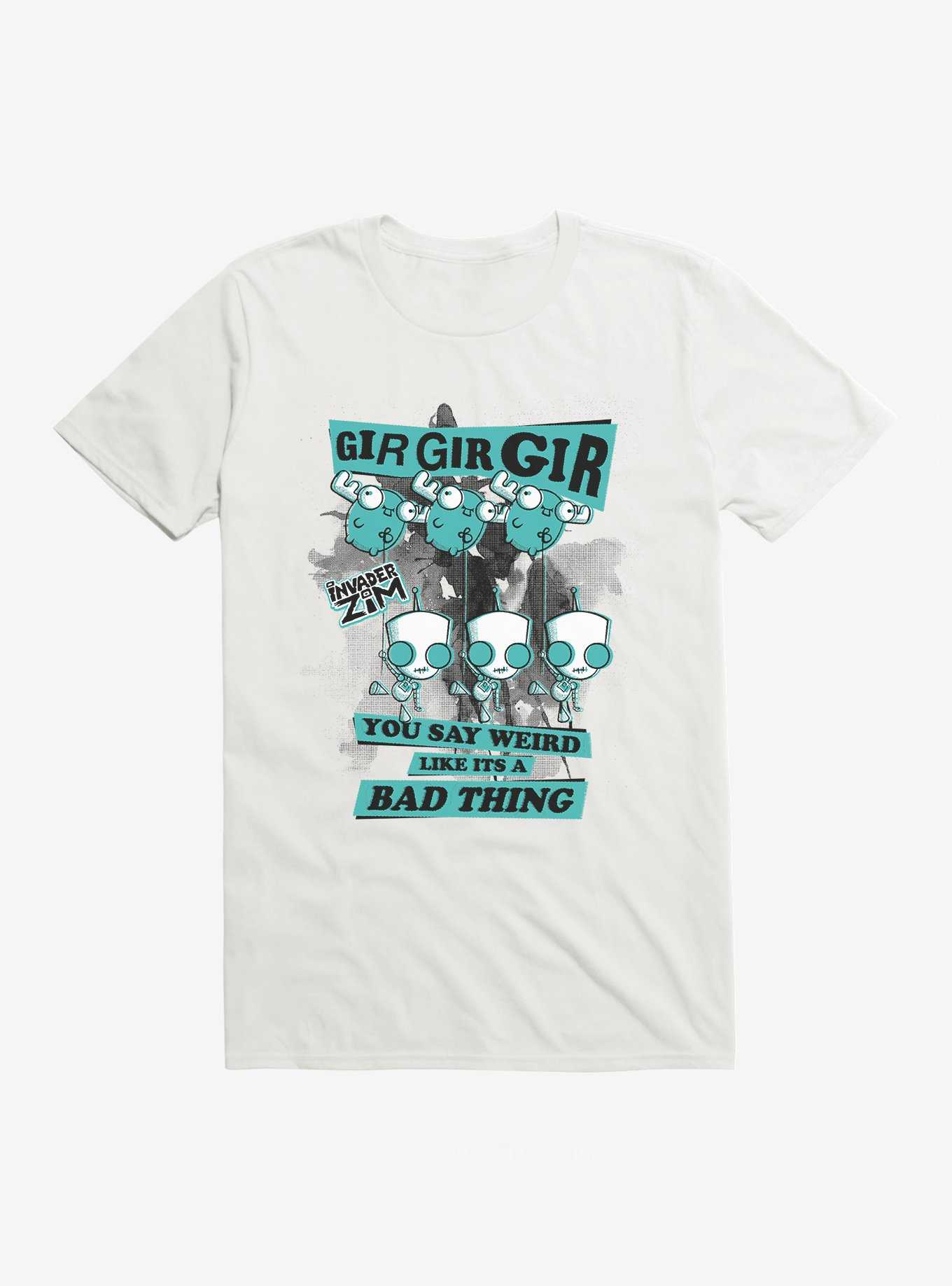 Invader Zim Weird Like It's A Bad Thing T-Shirt, , hi-res