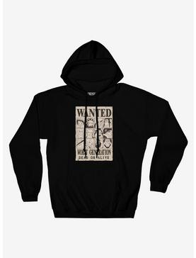 One Piece Wanted Worst Generation Hoodie, , hi-res