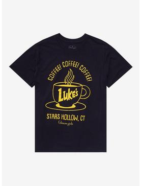 Gilmore Girls Luke's Diner Coffee Boyfriend Fit Girls T-Shirt, , hi-res