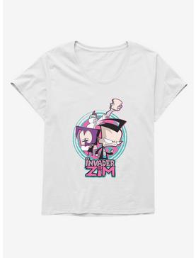 Plus Size Invader Zim Gaz, Dib & Professor Membrane Girls T-Shirt Plus Size, , hi-res