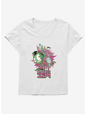 Invader Zim GIR & Roboparents Girls T-Shirt Plus Size, , hi-res