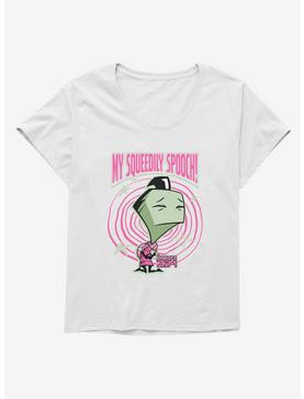 Plus Size Invader Zim My Squeedily Spooch Girls T-Shirt Plus Size, , hi-res