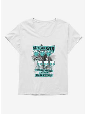 Plus Size Invader Zim Weird Like It's A Bad Thing Girls T-Shirt Plus Size, , hi-res