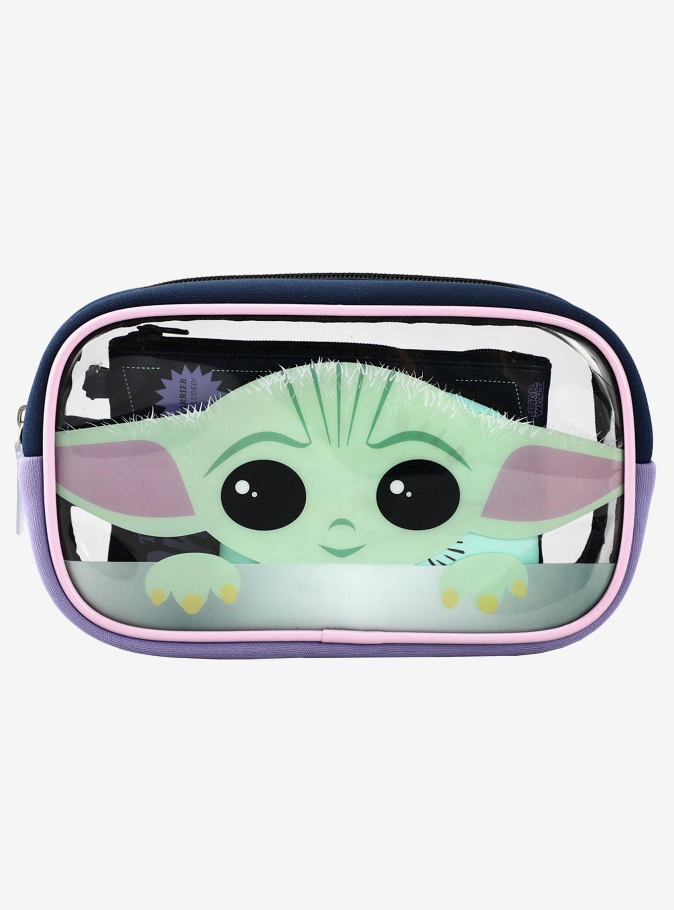 Star Wars The Mandalorian Grogu Makeup Bag Set, , hi-res