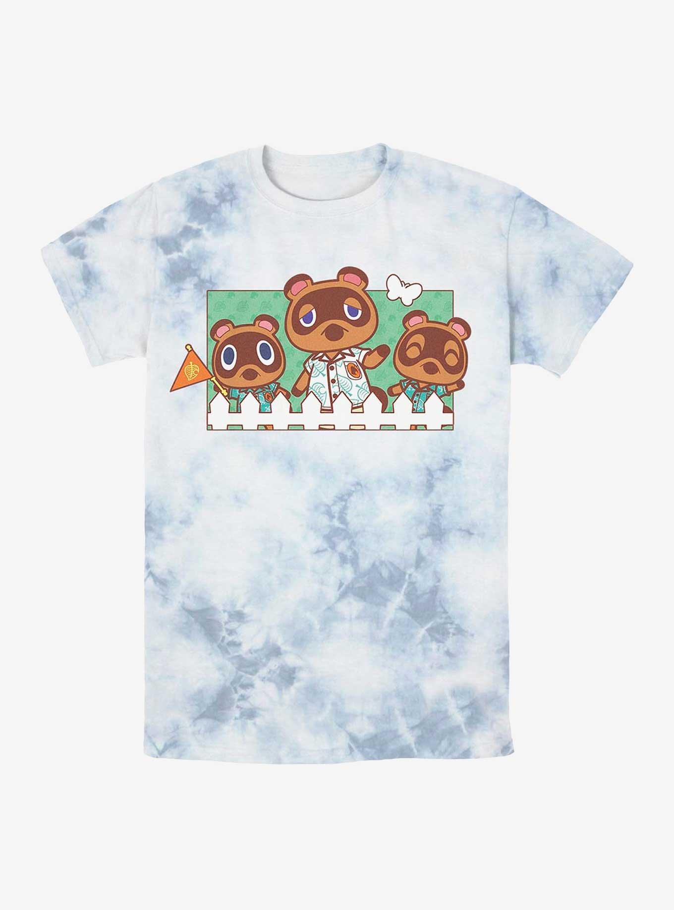 Nintendo Animal Crossing Nook Family Tie-Dye T-Shirt, , hi-res