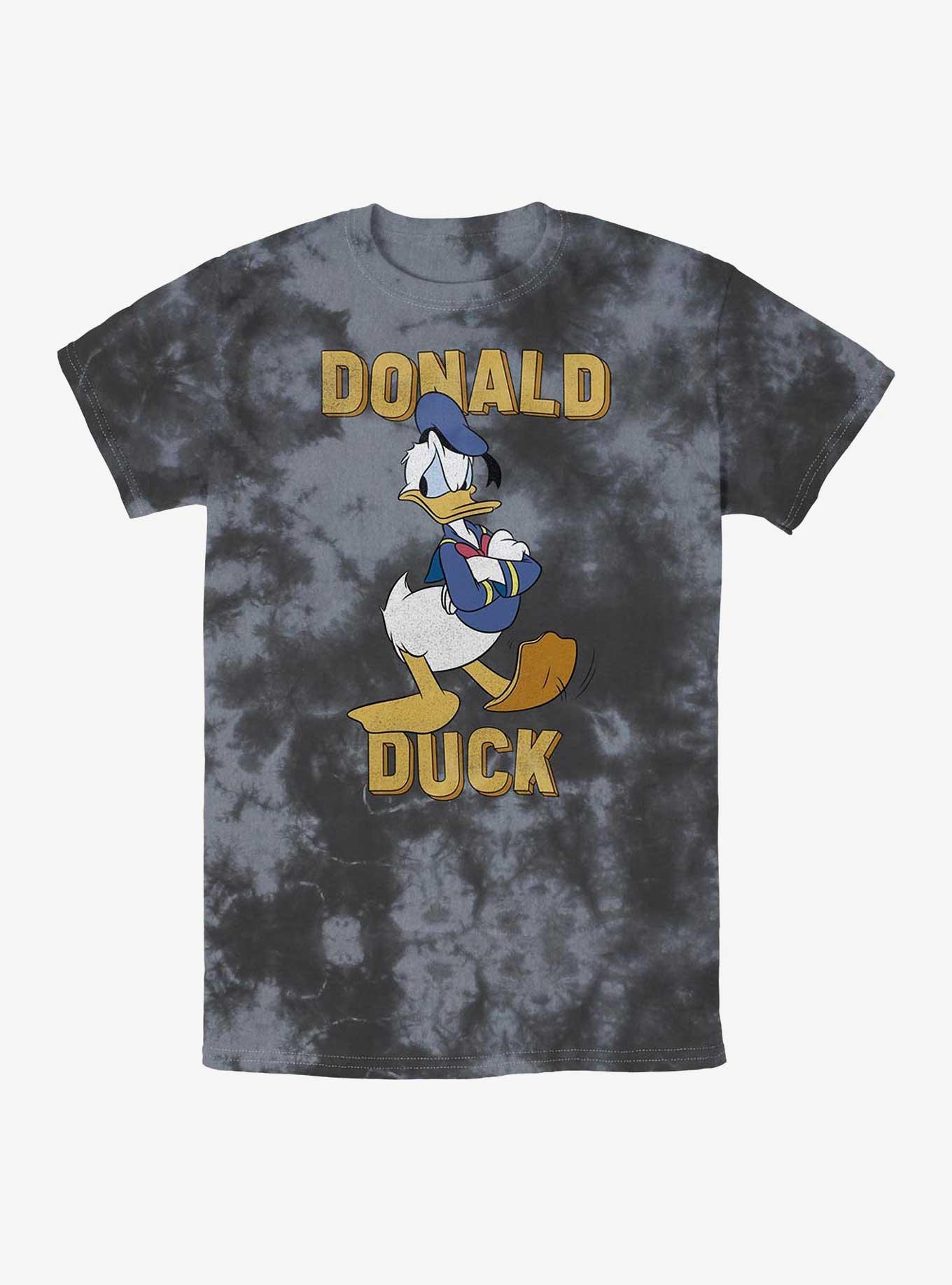 Disney Donald Duck Angry Tie-Dye T-Shirt, , hi-res