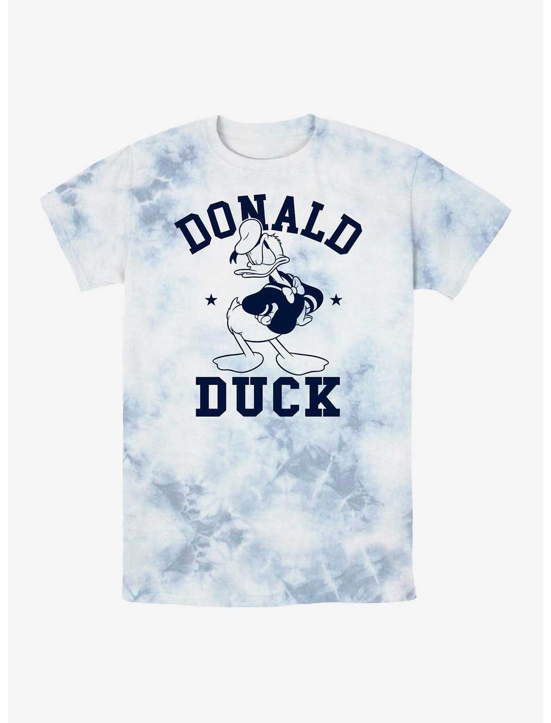 Disney Donald Duck Collegiate Tie-Dye T-Shirt, WHITEBLUE, hi-res