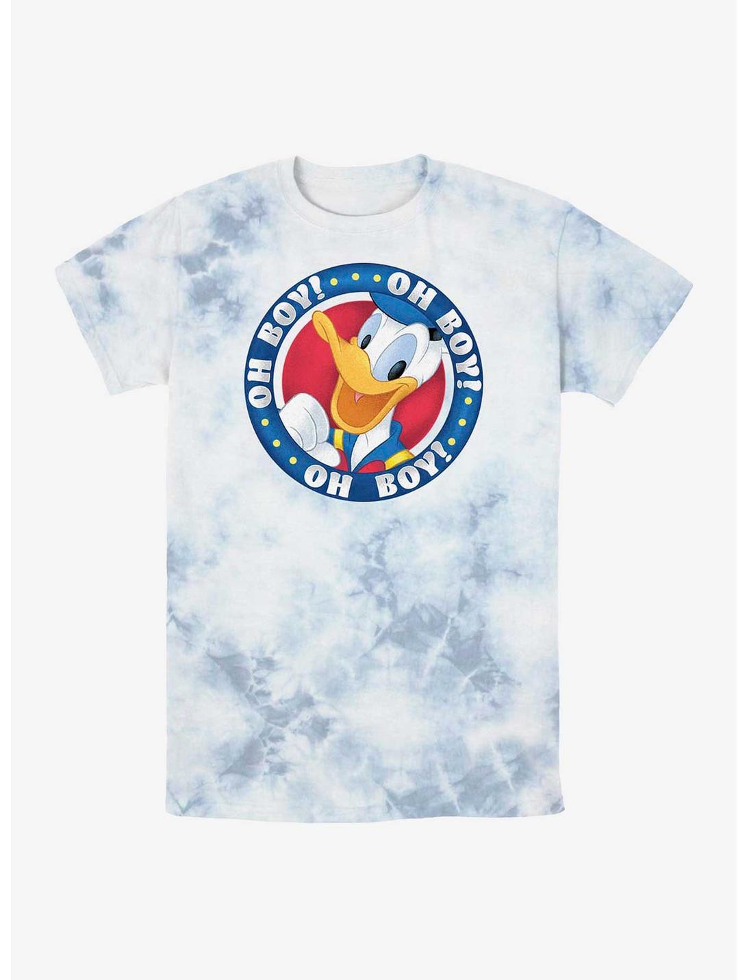Disney Donald Duck Oh Boy Tie-Dye T-Shirt, WHITEBLUE, hi-res