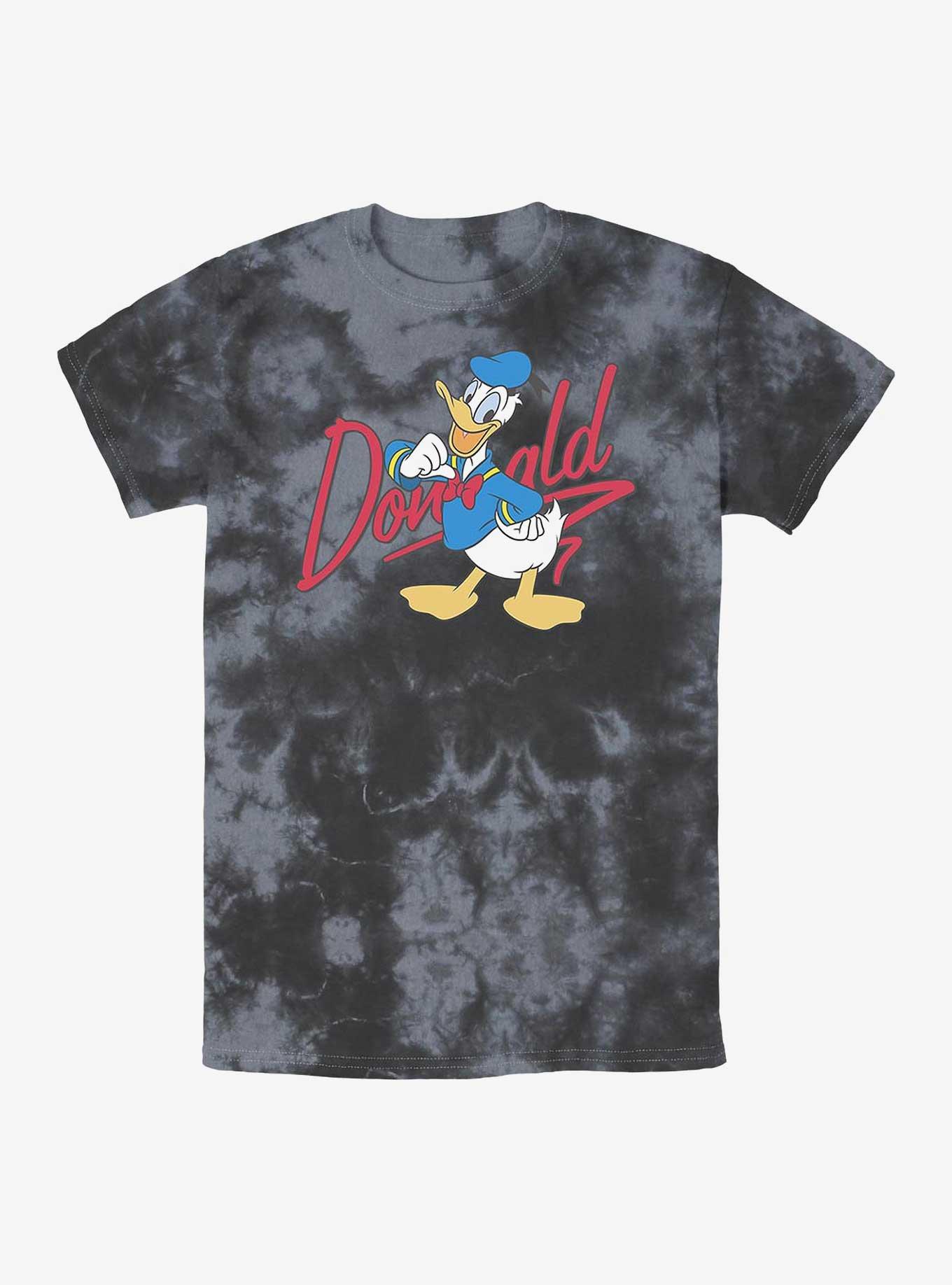 Disney Donald Duck Signature Tie-Dye T-Shirt, , hi-res