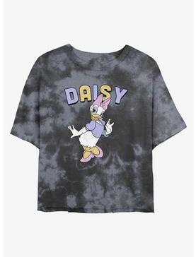 Disney Daisy Duck Classic Womens Tie-Dye Crop T-Shirt, , hi-res