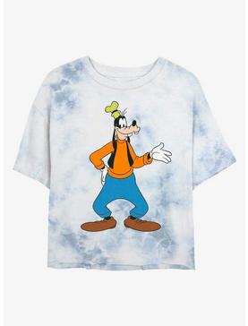 Plus Size Disney Goofy Traditional Womens Tie-Dye Crop T-Shirt, , hi-res