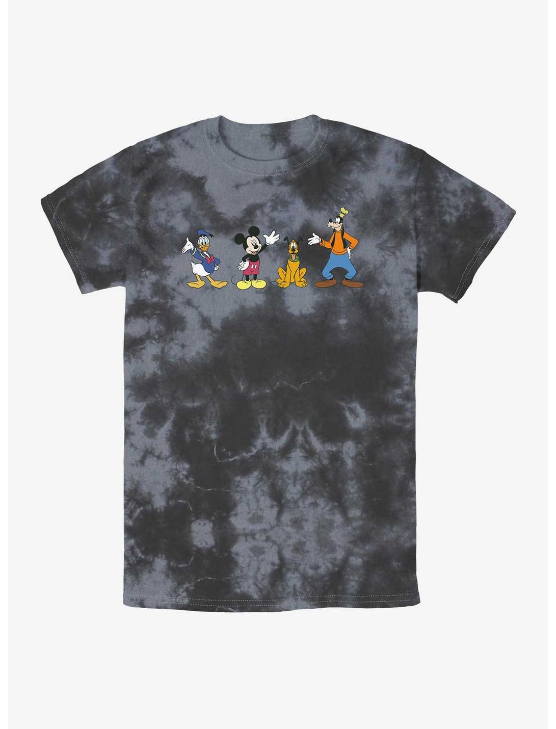 Disney Mickey Mouse Friends Tie-Dye T-Shirt, BLKCHAR, hi-res