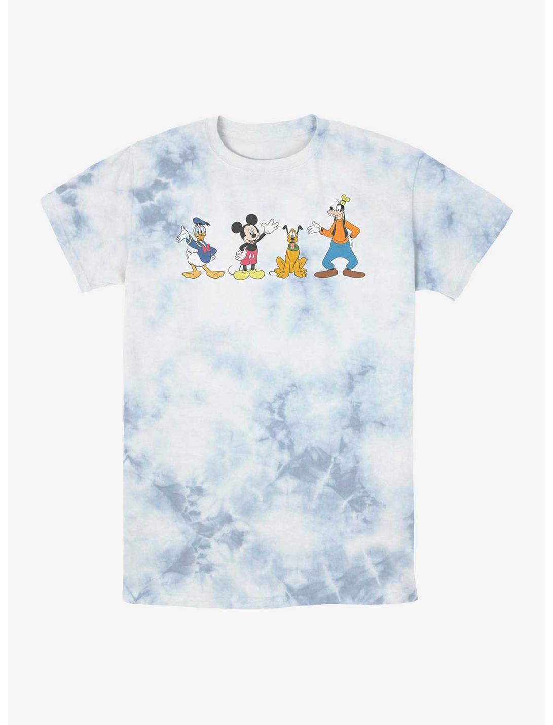 Disney Mickey Mouse Friends Tie-Dye T-Shirt, WHITEBLUE, hi-res