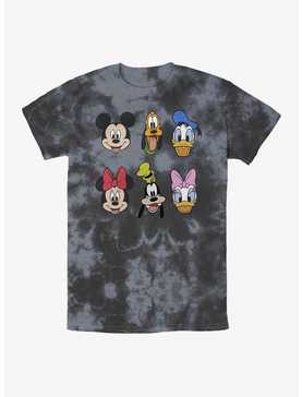 Disney Mickey Mouse And Friends Faces Tie-Dye T-Shirt, , hi-res