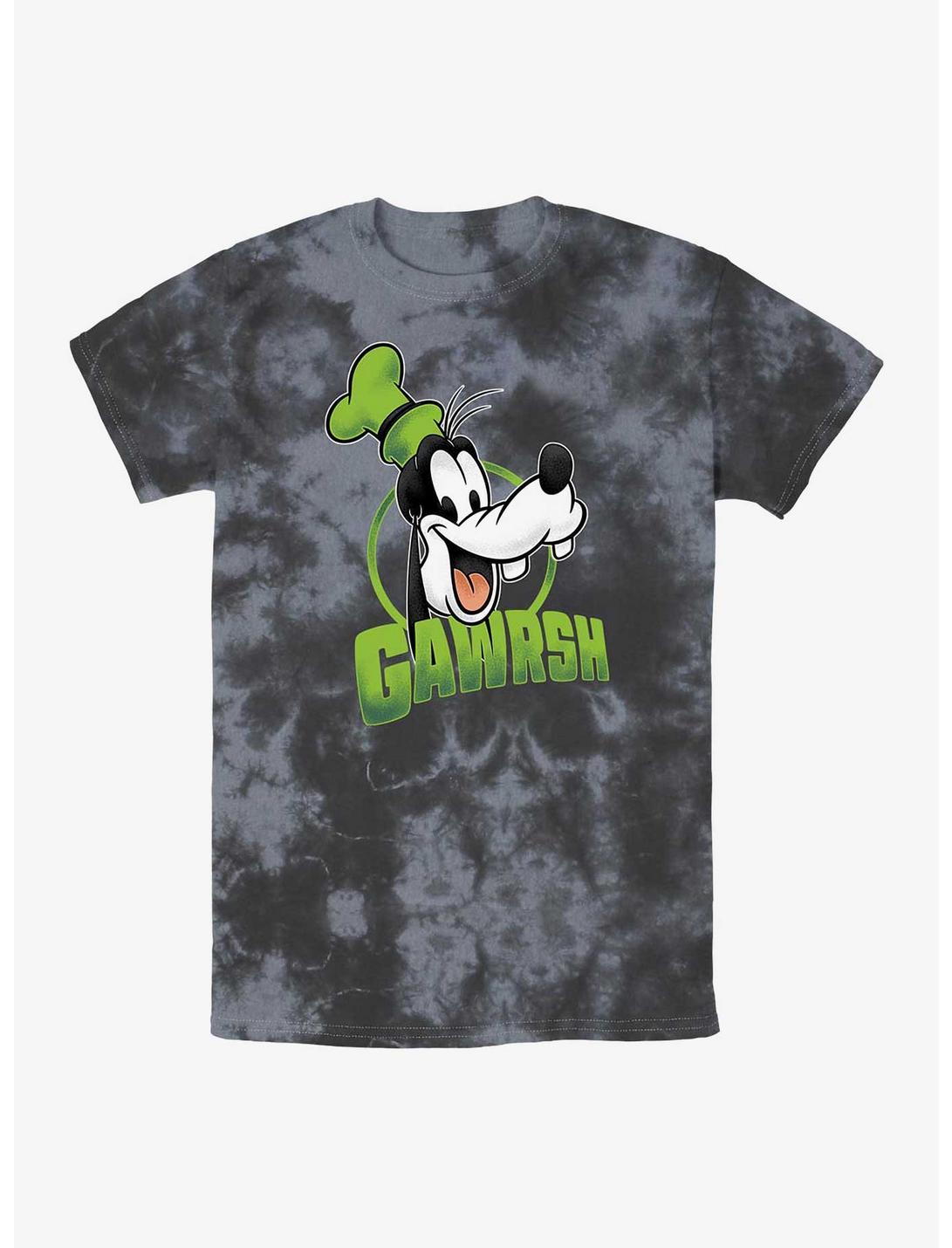 Disney Goofy Gawrsh Tie-Dye T-Shirt, BLKCHAR, hi-res