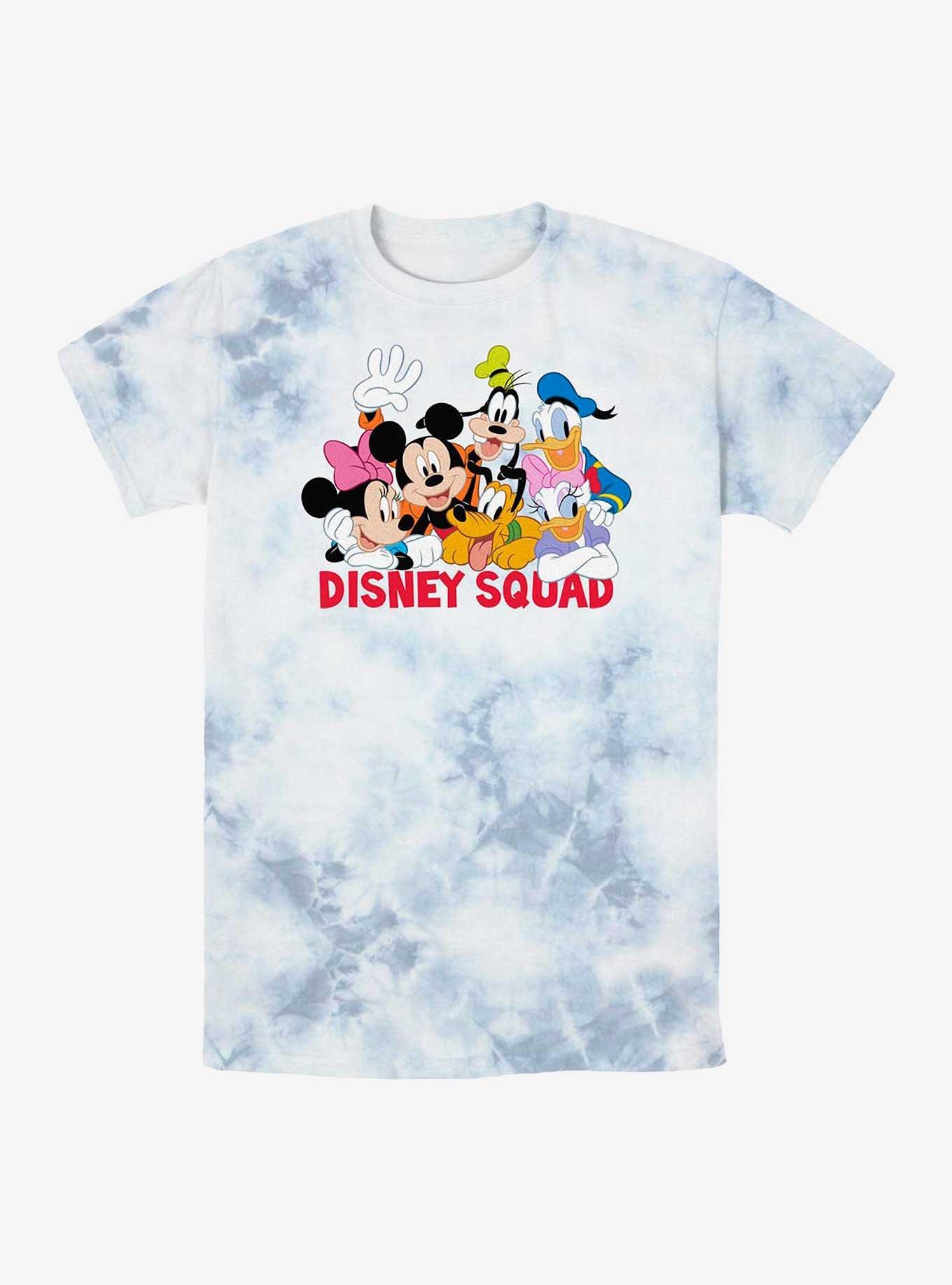 BoxLunch Disney Mickey Mouse Disney Squad Tie-Dye T-Shirt
