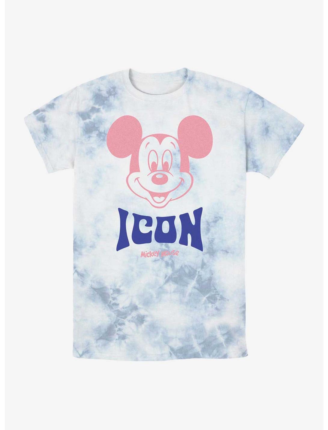 Disney Mickey Mouse An Icon Tie-Dye T-Shirt, WHITEBLUE, hi-res