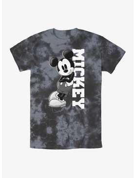 Disney Mickey Mouse Vetical Collegiate Tie-Dye T-Shirt, , hi-res